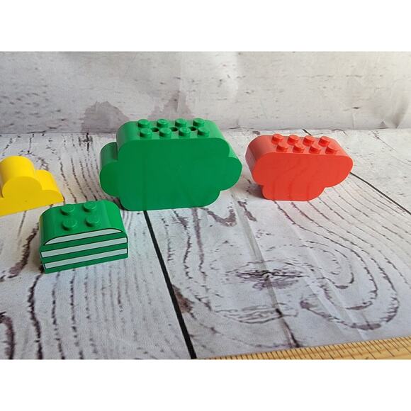 Lego Lot 6 Specialty Tree Bush Curved Pieces Apple Tree Strawberry - Picture 5 of 6